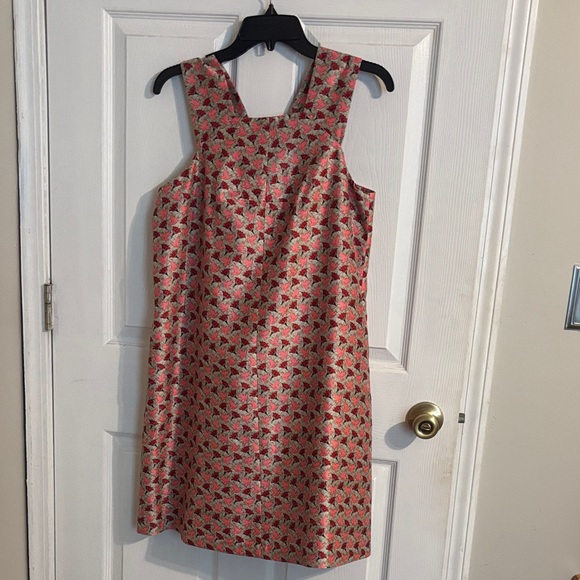 Tory Burch Pink and Red Dress - Picture 1 of 3